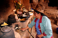 Inca Woman Cooking