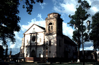 Patzcuaro Basilica in the Evening