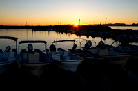 Loreto fleet at dawn